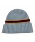 Supreme (シュプリーム) ニット帽 Stripe Cashmere Beanie 23FW スカイブルー 未使用品：12000円