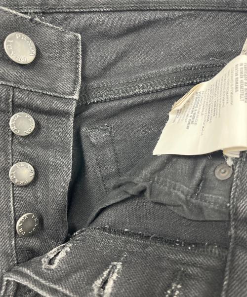 PRADA（プラダ）PRADA (プラダ) デニムパンツ ブラック サイズ:30の古着・服飾アイテム
