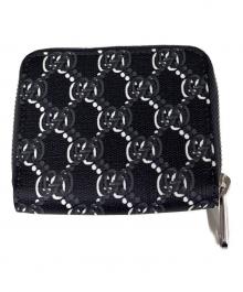 GUCCI（グッチ）の古着「コインケース　GGスプリームキャンバス」｜ブラック