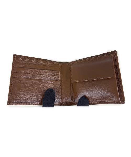 GUCCI（グッチ）GUCCI (グッチ) 2つ折り財布　FAKE/NOT ブラウンの古着・服飾アイテム