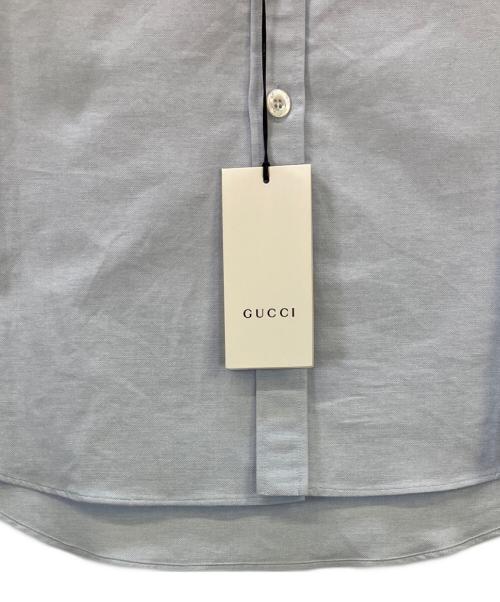 GUCCI（グッチ）GUCCI (グッチ) 長袖シャツ スカイブルー サイズ:44の古着・服飾アイテム