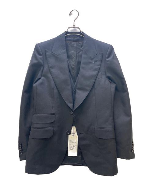 GUCCI（グッチ）GUCCI (グッチ) 2Pテーラードジャケット ブラック サイズ:44の古着・服飾アイテム