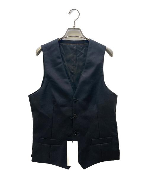 GUCCI（グッチ）GUCCI (グッチ) 2Pテーラードジャケット ブラック サイズ:44の古着・服飾アイテム