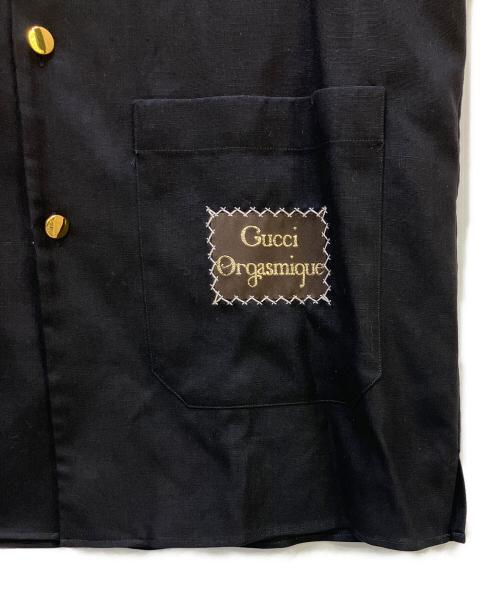 GUCCI（グッチ）GUCCI (グッチ) 2Pセットアップスーツ ロゴパッチボーリング ブラック サイズ:44の古着・服飾アイテム