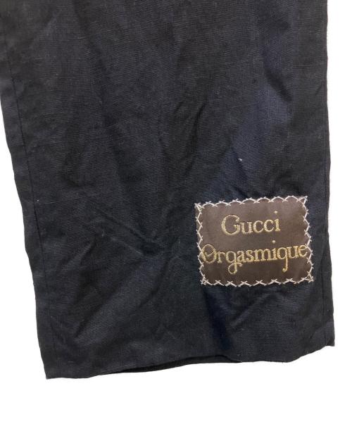 GUCCI（グッチ）GUCCI (グッチ) 2Pセットアップスーツ ロゴパッチボーリング ブラック サイズ:44の古着・服飾アイテム