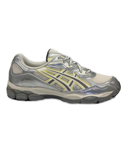 asics（アシックス）asics (アシックス) スニーカー アイボリー×シルバー サイズ:28.5 未使用品の古着・服飾アイテム