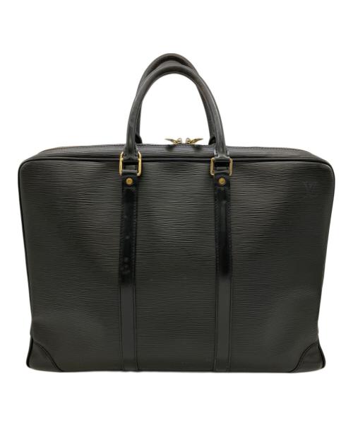 LOUIS VUITTON（ルイ ヴィトン）LOUIS VUITTON (ルイ ヴィトン) ビジネスバッグ エピ ポルト ドキュマン ヴォワヤージュ ブラックの古着・服飾アイテム