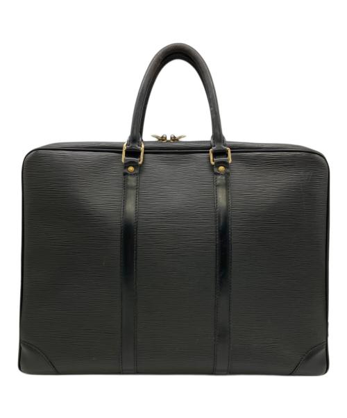LOUIS VUITTON（ルイ ヴィトン）LOUIS VUITTON (ルイ ヴィトン) ビジネスバッグ エピ ポルト ドキュマン ヴォワヤージュ ブラックの古着・服飾アイテム