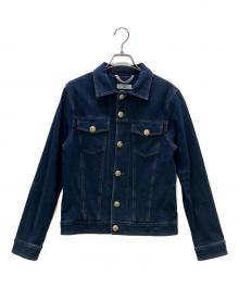 CIRCOLO 1901（チルコロ1901）の古着「ストレッチデニムジャケット」｜インディゴ