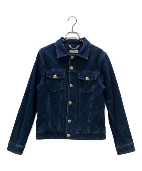 CIRCOLO 1901（チルコロ1901）CIRCOLO 1901 (チルコロ1901) ストレッチデニムジャケット インディゴ サイズ:XSの古着・服飾アイテム