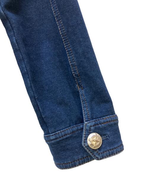 CIRCOLO 1901（チルコロ1901）CIRCOLO 1901 (チルコロ1901) ストレッチデニムジャケット インディゴ サイズ:XSの古着・服飾アイテム