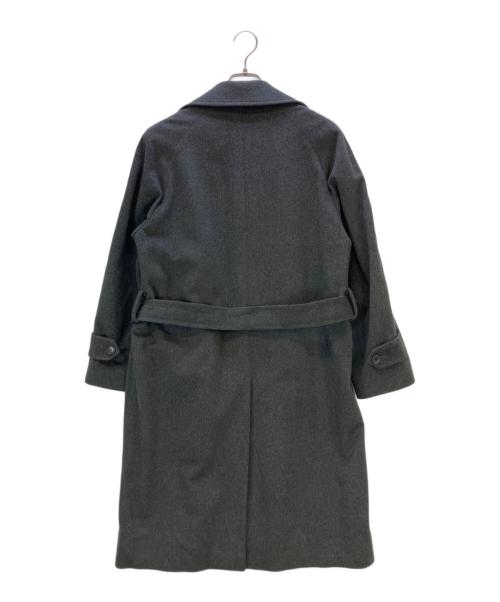 De Petrillo（デペトリロ）De Petrillo (デペトリロ) ウールコート ダークグレー サイズ:42の古着・服飾アイテム