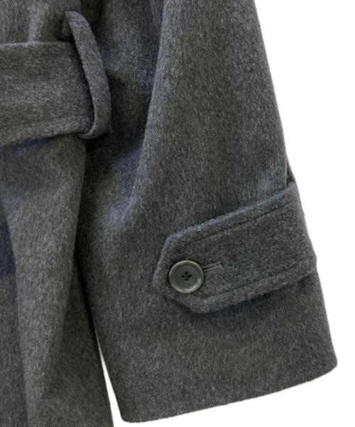 De Petrillo（デペトリロ）De Petrillo (デペトリロ) ウールコート ダークグレー サイズ:42の古着・服飾アイテム