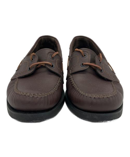 BOTTEGA VENETA（ボッテガベネタ）BOTTEGA VENETA (ボッテガベネタ) デッキシューズ ブラウン サイズ:40の古着・服飾アイテム