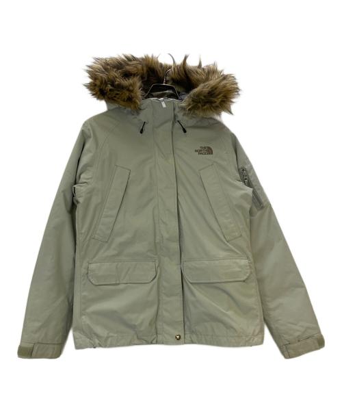 THE NORTH FACE（ザ ノース フェイス）THE NORTH FACE (ザ ノース フェイス) ナイロンダウンジャケット Grace Triclimate Parka ライトグレー サイズ:Mの古着・服飾アイテム