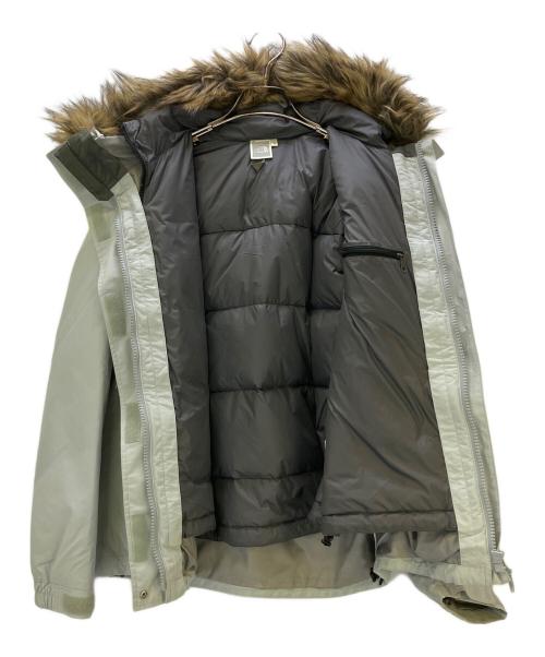 THE NORTH FACE（ザ ノース フェイス）THE NORTH FACE (ザ ノース フェイス) ナイロンダウンジャケット Grace Triclimate Parka ライトグレー サイズ:Mの古着・服飾アイテム