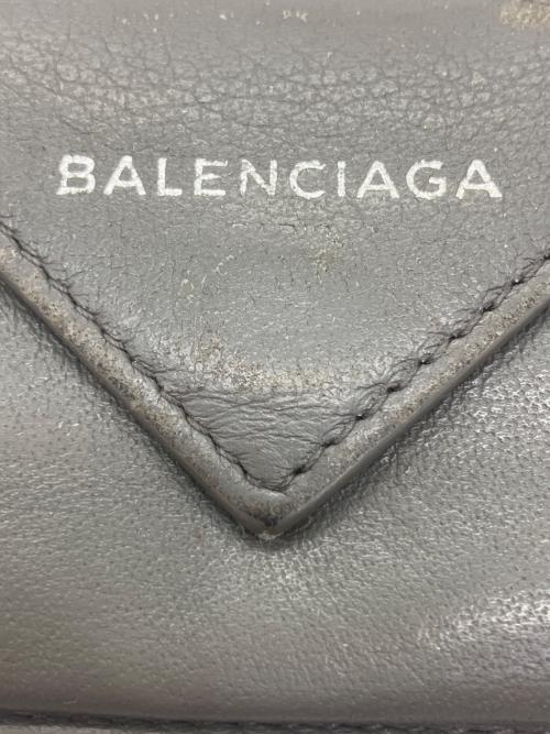 BALENCIAGA（バレンシアガ）BALENCIAGA (バレンシアガ) 3つ折り財布 グレーの古着・服飾アイテム