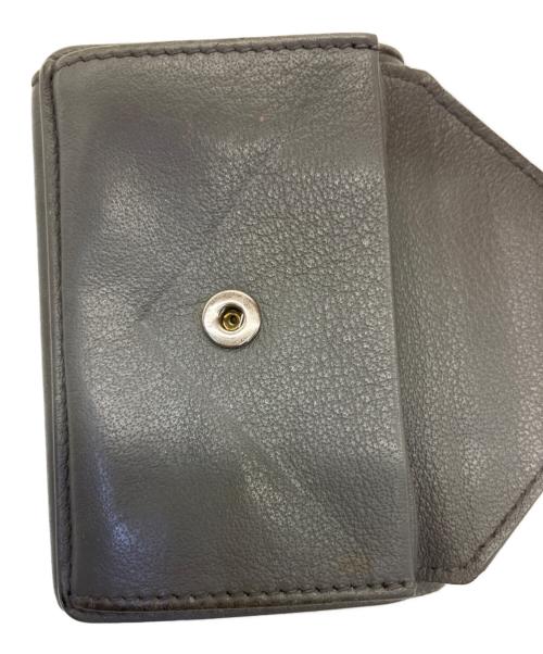 BALENCIAGA（バレンシアガ）BALENCIAGA (バレンシアガ) 3つ折り財布 グレーの古着・服飾アイテム