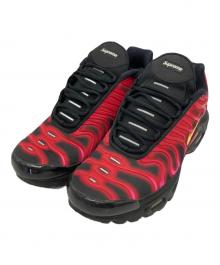 NIKE×SUPREME（ナイキ×シュプリーム）の古着「スニーカー Air Max Plus Hyper Grape」｜レッド×ブラック