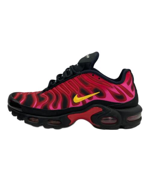 NIKE（ナイキ）NIKE (ナイキ) Supreme (シュプリーム) スニーカー Air Max Plus Hyper Grape レッド×ブラック サイズ:27の古着・服飾アイテム
