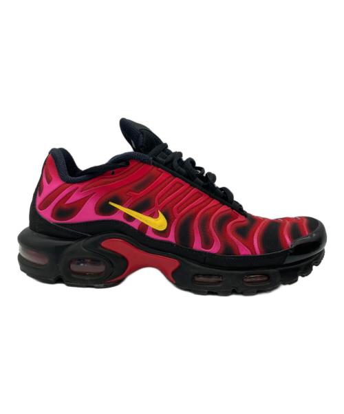 NIKE（ナイキ）NIKE (ナイキ) Supreme (シュプリーム) スニーカー Air Max Plus Hyper Grape レッド×ブラック サイズ:27の古着・服飾アイテム