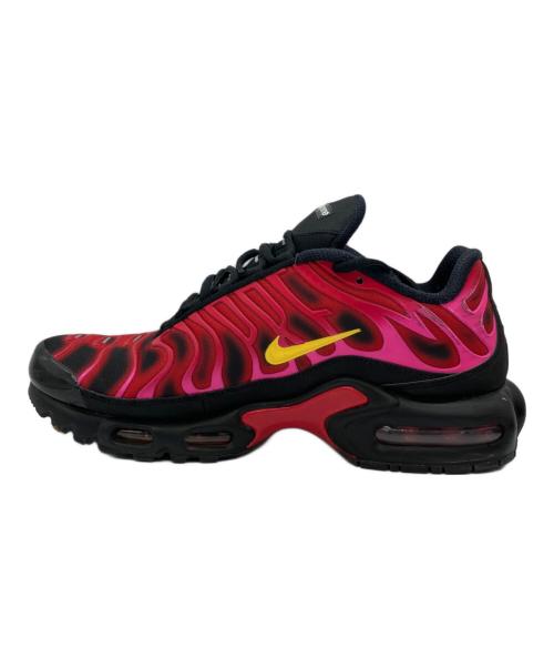NIKE（ナイキ）NIKE (ナイキ) Supreme (シュプリーム) スニーカー Air Max Plus Hyper Grape レッド×ブラック サイズ:27の古着・服飾アイテム