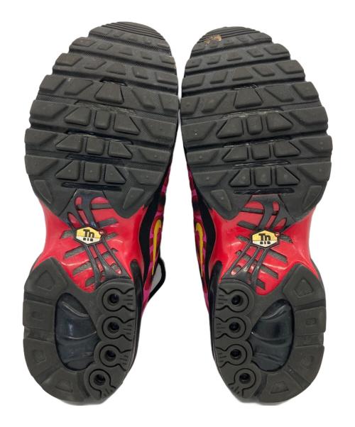 NIKE（ナイキ）NIKE (ナイキ) Supreme (シュプリーム) スニーカー Air Max Plus Hyper Grape レッド×ブラック サイズ:27の古着・服飾アイテム