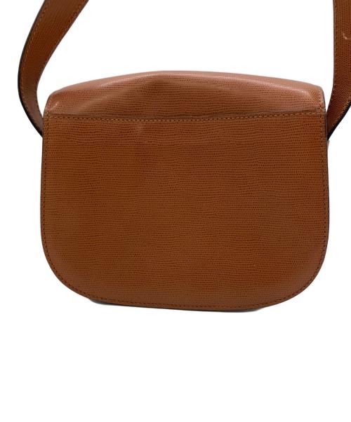 CELINE（セリーヌ）CELINE (セリーヌ) ショルダーバッグ サークルロゴ ブラウンの古着・服飾アイテム