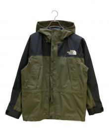 THE NORTH FACE（ザ ノース フェイス）の古着「マウンテンライトジャケット」｜オリーブ×ブラック