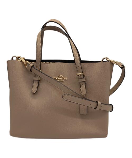COACH（コーチ）COACH (コーチ) 2WAYショルダーバッグ ベージュの古着・服飾アイテム