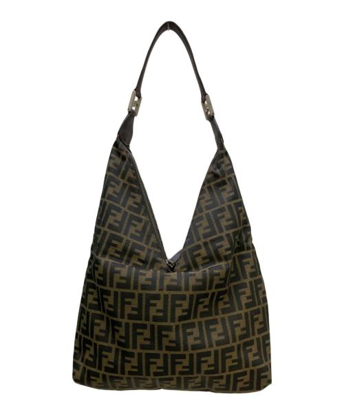FENDI（フェンディ）FENDI (フェンディ) ショルダーバッグ ズッカ ベージュの古着・服飾アイテム