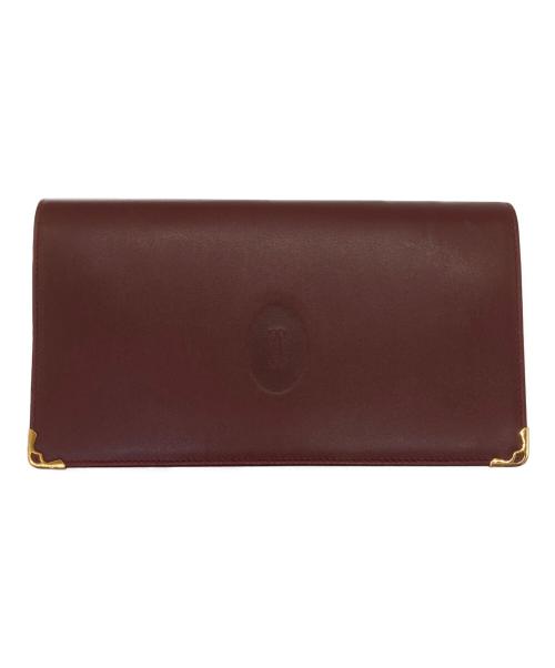Cartier（カルティエ）Cartier (カルティエ) 長財布 ボルドーの古着・服飾アイテム