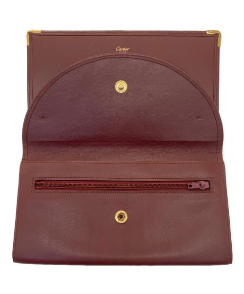 Cartier（カルティエ）Cartier (カルティエ) 長財布 ボルドーの古着・服飾アイテム