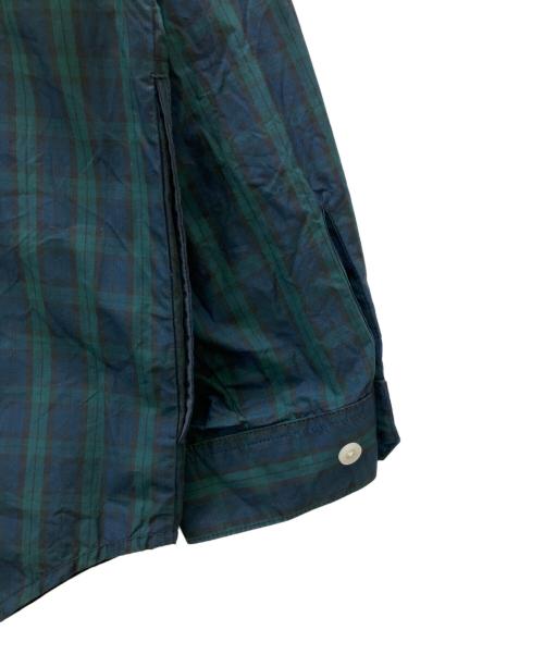 WTAPS（ダブルタップス）WTAPS (ダブルタップス) 長袖シャツ ネイビー×グリーン サイズ:3の古着・服飾アイテム