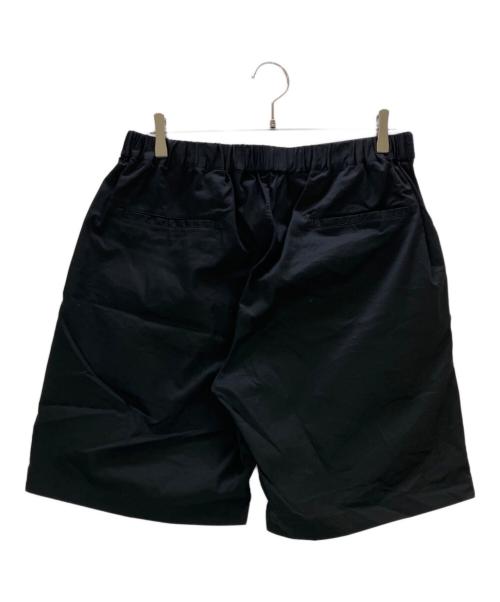 Graphpaper（グラフペーパー）Graphpaper (グラフペーパー) ハーフパンツ 25SS Solotex Twill Wide Chef Shorts ブラック サイズ:2の古着・服飾アイテム