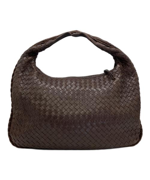BOTTEGA VENETA（ボッテガベネタ）BOTTEGA VENETA (ボッテガベネタ) ワンショルダーバッグ ホーボーバッグ ブラウンの古着・服飾アイテム