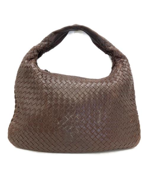 BOTTEGA VENETA（ボッテガベネタ）BOTTEGA VENETA (ボッテガベネタ) ワンショルダーバッグ ホーボーバッグ ブラウンの古着・服飾アイテム