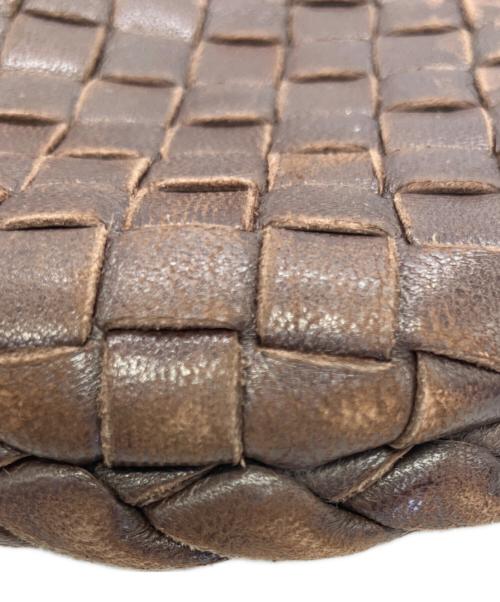 BOTTEGA VENETA（ボッテガベネタ）BOTTEGA VENETA (ボッテガベネタ) ワンショルダーバッグ ホーボーバッグ ブラウンの古着・服飾アイテム