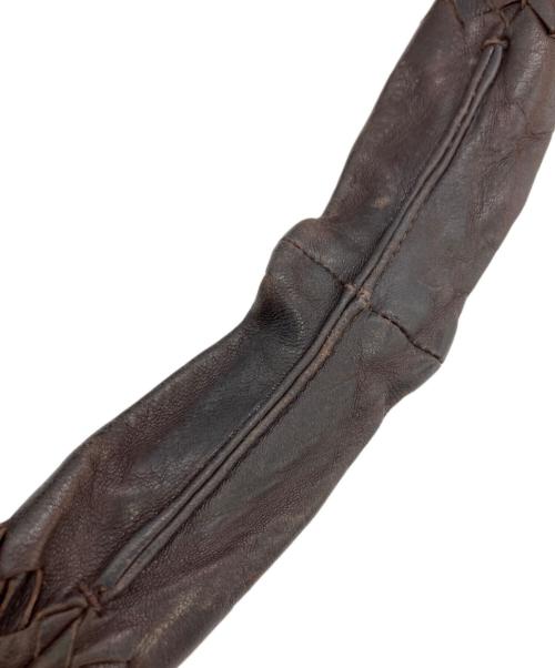 BOTTEGA VENETA（ボッテガベネタ）BOTTEGA VENETA (ボッテガベネタ) ワンショルダーバッグ ホーボーバッグ ブラウンの古着・服飾アイテム