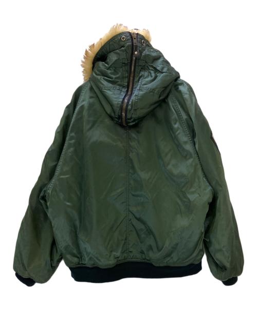 不明（フメイ）不明 (フメイ) フライトジャケット N-2B オリーブ サイズ:不明の古着・服飾アイテム