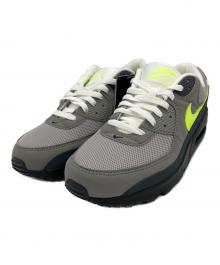 NIKE（ナイキ）の古着「スニーカー Air Max 90」｜グレー×黄緑