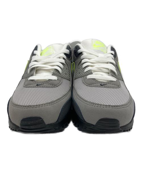 NIKE（ナイキ）NIKE (ナイキ) スニーカー Air Max 90 グレー×黄緑 サイズ:27.5 未使用品の古着・服飾アイテム
