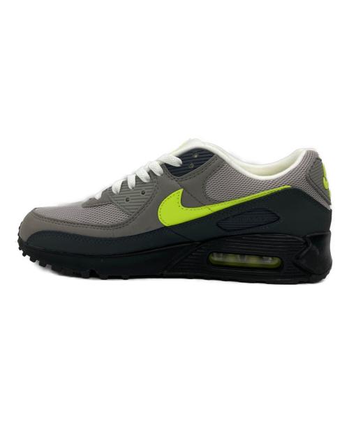 NIKE（ナイキ）NIKE (ナイキ) スニーカー Air Max 90 グレー×黄緑 サイズ:27.5 未使用品の古着・服飾アイテム