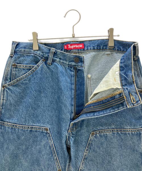 SUPREME（シュプリーム）SUPREME (シュプリーム) デニムパンツ 24SS Double Knee Painter Pant インディゴ サイズ:30の古着・服飾アイテム