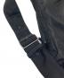 中古・古着 Y's (ワイズ) NYLON WASHER TWILL GYOZA-STYLE BAG ブラック：25000円