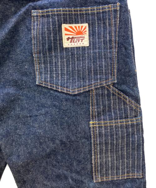 SAMURAI JEANS（サムライジーンズ）SAMURAI JEANS (サムライジーンズ) ダブルニー ペインタープラチナ耳セルビッチ デニムパンツ インディゴ サイズ:86cm (W34)の古着・服飾アイテム