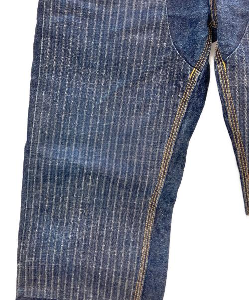SAMURAI JEANS（サムライジーンズ）SAMURAI JEANS (サムライジーンズ) ダブルニー ペインタープラチナ耳セルビッチ デニムパンツ インディゴ サイズ:86cm (W34)の古着・服飾アイテム