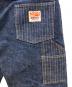 中古・古着 SAMURAI JEANS (サムライジーンズ) ダブルニー ペインタープラチナ耳セルビッチ デニムパンツ インディゴ サイズ:86cm (W34)：15000円