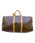 LOUIS VUITTON (ルイ ヴィトン) トラベルバッグ モノグラム キーポル60 ブラウン：90000円