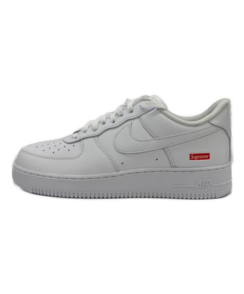 NIKE（ナイキ）NIKE (ナイキ) Supreme (シュプリーム) スニーカー AIR FORCE1 LOW ホワイト サイズ:28.5の古着・服飾アイテム